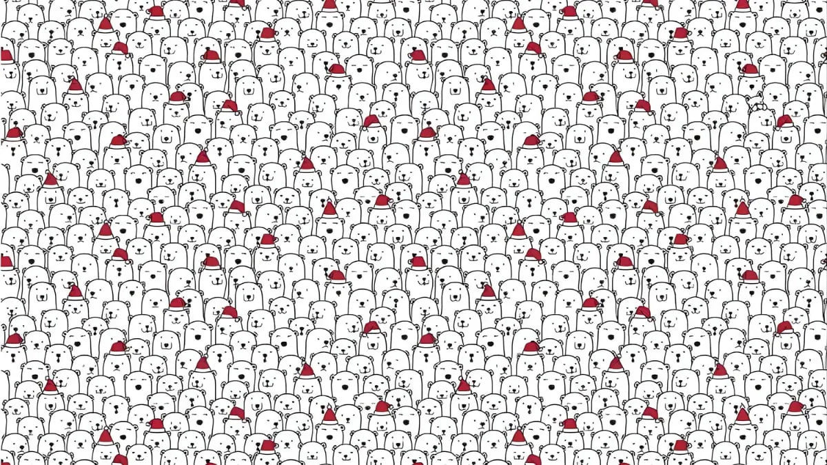 Σούπερ δύσκολο παζλ για ιδιοφυΐες: βρείτε το σκύλο ανάμεσα στις αρκούδες σε 7 δευτερόλεπτα