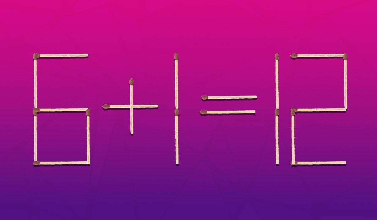 Διορθώστε ένα λάθος μετακινώντας μόνο ένα σπίρτο: ένα τεστ IQ