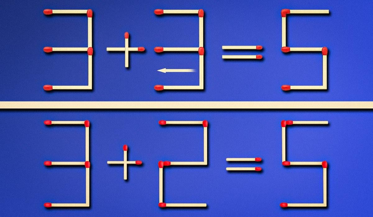 Πρέπει να γυρίσετε ένα σπίρτο για να διορθώσετε ένα λάθος: γρήγορο τεστ IQ